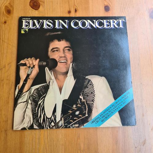 Elvis In Concert - Dubbel LP uit 1977, Cd's en Dvd's, Vinyl | Pop, Gebruikt, 1960 tot 1980, 12 inch, Ophalen of Verzenden