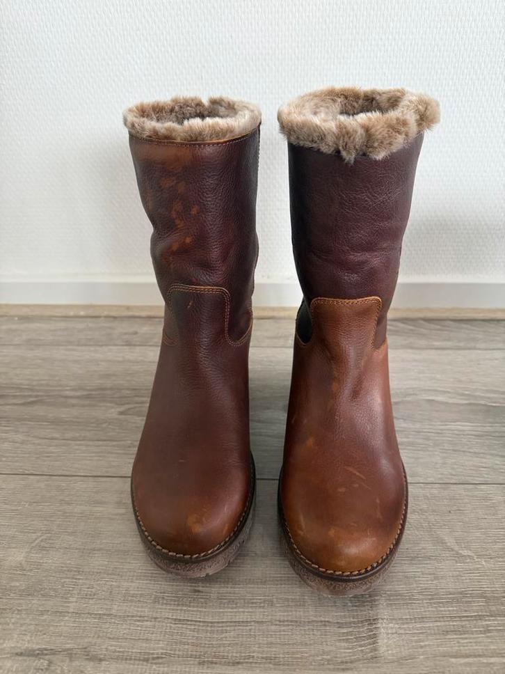Panama Jack Laarzen - Maat 37 - NIEUW Bont&Leer Waterdicht!, Kleding | Dames, Schoenen, Nieuw, Lage of Enkellaarzen, Bruin, Ophalen of Verzenden