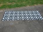 Buiten mat, wit zwart 70 x 200 cm, Ophalen of Verzenden, Zo goed als nieuw