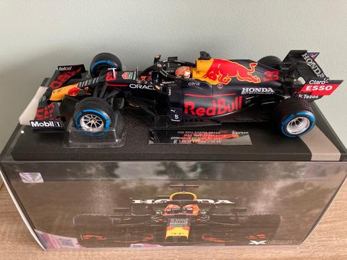 ✅ Max Verstappen editie 68 1:18 Winner Belgian GP 2021 RB16B, Verzamelen, Automerken, Motoren en Formule 1, Nieuw, Formule 1, Ophalen of Verzenden