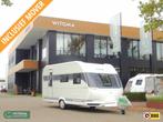 Hobby De Luxe 440 SF met volautomaat mover, Caravans en Kamperen, Overige typen, Hobby, Bedrijf, Treinzit