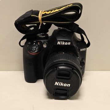 Nikon D3400 | Lens 18-55mm (836104) beschikbaar voor biedingen