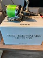 2 x Shimano Aero Technium MGS 14000 XSD, Watersport en Boten, Hengelsport | Zeevissen, Ophalen of Verzenden, Zo goed als nieuw