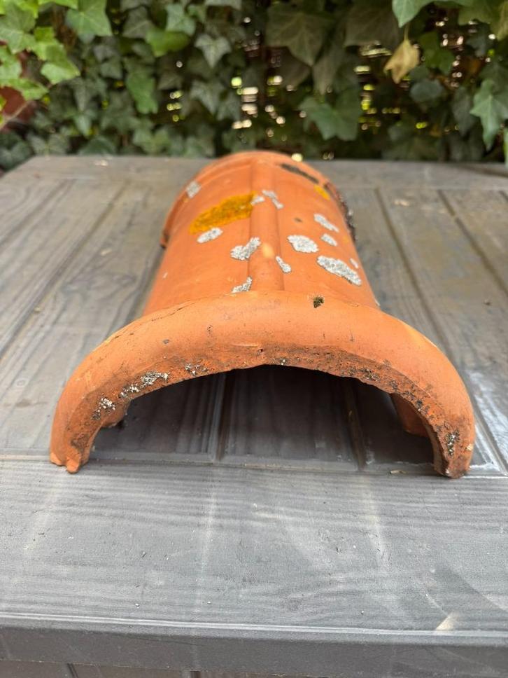 dakpannen, Doe-het-zelf en Verbouw, Dakpannen en Dakbedekking, Gebruikt, Dakpannen, Steen of Klei, Rood, 15 m² of meer, Ophalen