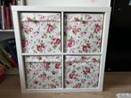 Ikea Kallax kast met dozen, Ophalen, Gebruikt