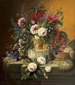Schilderij pronkstilleven op paneel. Thomas Heesakkers., Ophalen