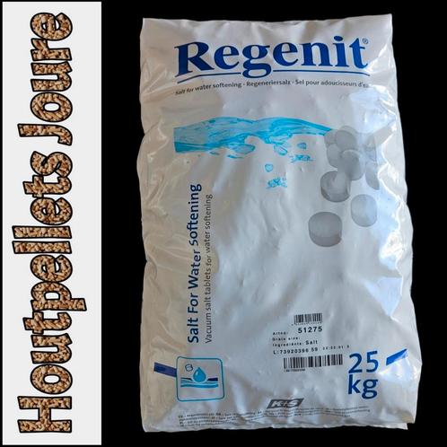 Zouttabletten waterontharder regenit 10 zakken €120, Witgoed en Apparatuur, Waterontharders, Gebruikt, Waterontharder met zout