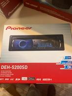 Pioneer inbouw radio auto DEH-5200SD, Auto diversen, Autoradio's, Ophalen, Gebruikt