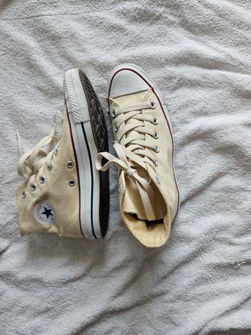 Converse All Star stars beige creme 36.5 36,5  beschikbaar voor biedingen