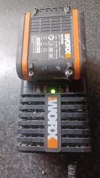 Worx oplader  met batterij 16v, Ophalen of Verzenden