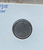 25 cent 1915, Koningin Wilhelmina, Ophalen of Verzenden, Losse munt, 25 cent