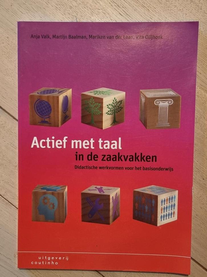 Anja Valk - Actief met taal in de zaakvakken, Boeken, Wetenschap, Zo goed als nieuw, Sociale wetenschap, Ophalen of Verzenden