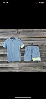 Malelions zomerset grijs met geel tweedelig maat M, Kleding | Heren, Ophalen of Verzenden, Zo goed als nieuw, Maat 48/50 (M)