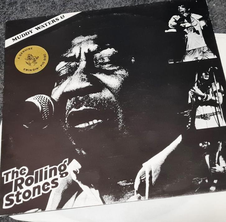 Muddy Waters + Rolling Stones - Chicago 1981 - LP - TSP 009, Cd's en Dvd's, Vinyl | Pop, Zo goed als nieuw, 1980 tot 2000, 12 inch