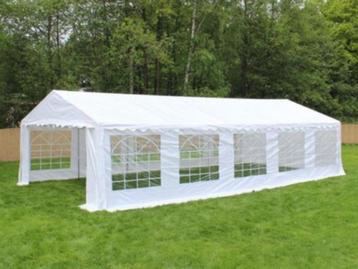 5x10m Partytent Paviljoen Biertent Carport. Stalen Frame beschikbaar voor biedingen