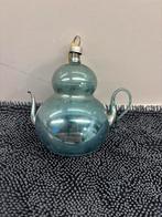 Oude glazen kerstbal. Theepot, Diversen, Kerst, Ophalen of Verzenden