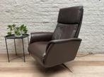 Hjort Knudsen Verstelbare relax fauteuil relaxstoel leer, Ophalen, N, N, Leer