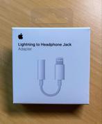 Apple Lightning naar Koptelefoon Jack Adapter, Ophalen of Verzenden, Nieuw, Minder dan 2 meter, Overige kabels