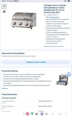 Tarringhouse gasbbq met aansluitingen zonder gasfles., Ophalen of Verzenden, Gebruikt