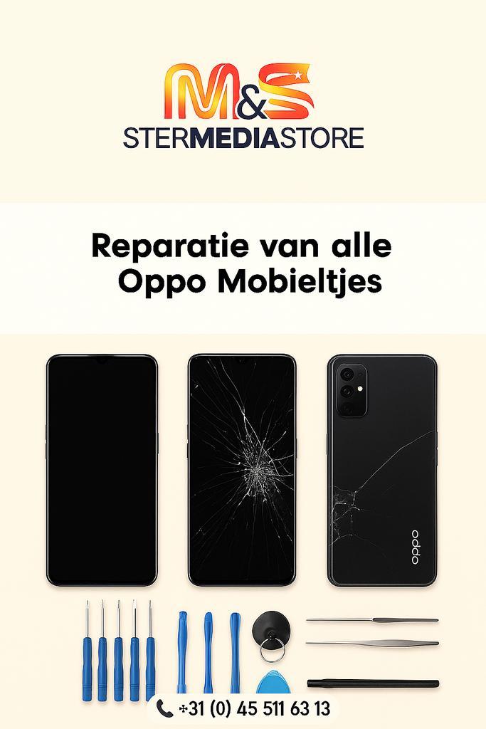 Reparatie van alle Oppo-telefoons, Telecommunicatie, Mobiele telefoons | Toebehoren en Onderdelen, Zo goed als nieuw, Overige merken
