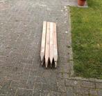 8 bouw piketten, piketpaaltjes, uitzetpaaltjes, Ophalen, Zo goed als nieuw