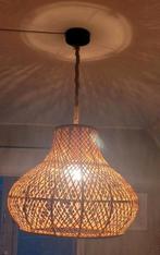 Rotan lampenkap  kwantum, Vintage, Ophalen of Verzenden, Zo goed als nieuw, Minder dan 50 cm