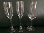 ING Champagne Glazen - Set van 3, Verzamelen, Ophalen of Verzenden, Zo goed als nieuw, Overige typen
