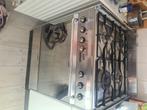 SMEG gasfornuis + oven, Ophalen, 60 cm of meer, 4 kookzones, Zo goed als nieuw