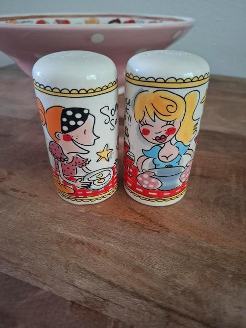 BLOND amsterdam peper en zout setje! Als NIEUW, Huis en Inrichting, Keuken | Servies, Zo goed als nieuw, Overige typen, Blond Amsterdam