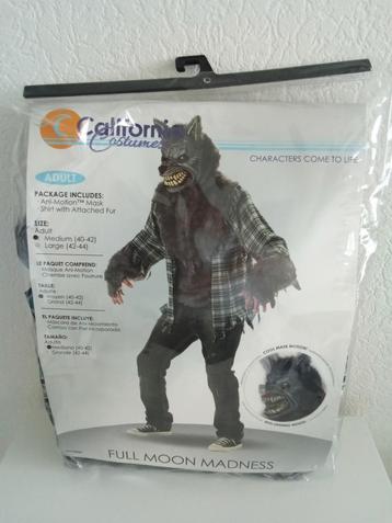 Deluxe Weerwolf Kostuum Heren Maat M - Halloween beschikbaar voor biedingen
