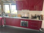 Ikea Keuken rood inclusief afzuigkap, kookplaat(gas) en oven, Ophalen, Gebruikt