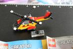 lego creator vrachthelicopter 31029 (3 sets in 1), Ophalen of Verzenden, Zo goed als nieuw, Complete set, Lego