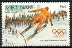 Vietnam 1984 - Yvert 483 - Olympische Winterspelen (ST), Postzegels en Munten, Verzenden, Gestempeld, Zuidoost-Azië