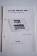 Taihaho Cassette Unit Operating Instructions (Commodore 64), Ophalen of Verzenden, Gebruikt