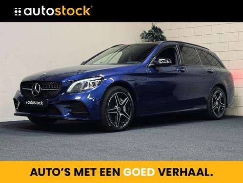 Mercedes-Benz C-Klasse Estate 300e AMG Night | Panorama | He, Auto's, Mercedes-Benz, Bedrijf, Te koop, C-Klasse, ABS, Achteruitrijcamera