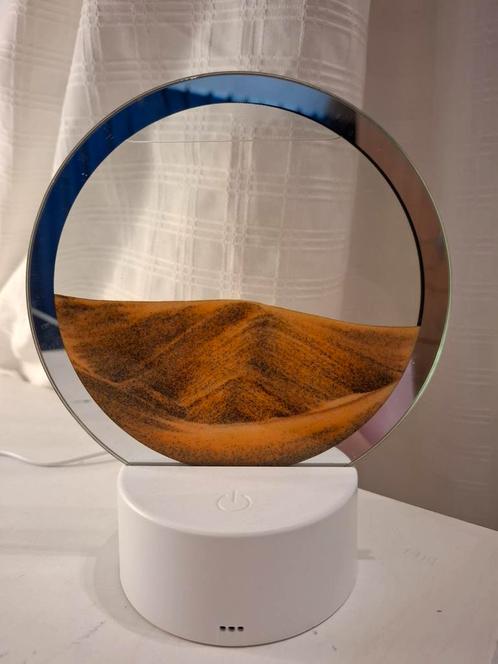 Zandloper lamp / zand lamp, Huis en Inrichting, Lampen | Tafellampen, Ophalen