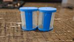 2 TUPPERWARE STROOI BUSSEN, Ophalen, Beker of Kan