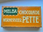 Pette Melba Chocolade blik Wormerveer, Verzamelen, Ophalen of Verzenden, Gebruikt, Overige, Overige merken