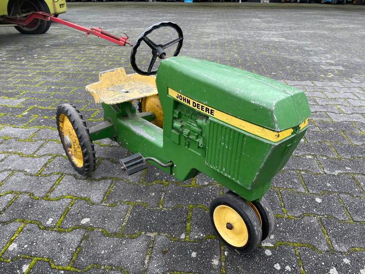 John Deere 520 Traptractor, Kinderen en Baby's, Speelgoed | Buiten | Voertuigen en Loopfietsen, Gebruikt, Trapvoertuig, Ophalen