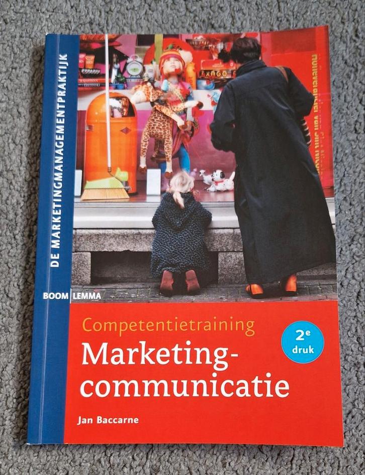 Competentietraining Marketingcommunicatie, Boeken, Economie, Management en Marketing, Zo goed als nieuw, Economie en Marketing