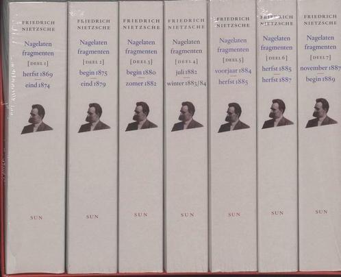 Nietzsche - Nagelaten Fragmenten (7 delen), Boeken, Filosofie, Zo goed als nieuw, Ophalen