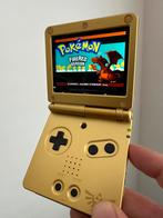 Gameboy Advance SP IPSv5 zeer compleet, Spelcomputers en Games, Spelcomputers | Nintendo Game Boy, Ophalen of Verzenden, Refurbished