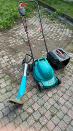 Grasmaaier van Bosch en kantenmaaier van Gardena, Tuin en Terras, Grasmaaiers, Ophalen, Gebruikt