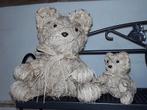 Te koop 2 decoratieve beertjes van stro, Ophalen of Verzenden, Gebruikt
