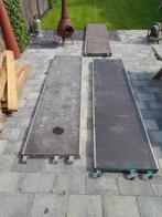 Steiger platform, Ophalen of Verzenden, Zo goed als nieuw, Rolsteiger of Kamersteiger, Minder dan 2 meter
