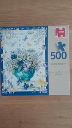 Janneke Brinkman Salentijn - Voorjaarsboeket - Jumbo - 81664, Ophalen, 500 t/m 1500 stukjes, Zo goed als nieuw, Legpuzzel