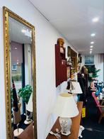 Mooie rechthoekige wandspiegel goudkleurige spiegel, Huis en Inrichting, Woonaccessoires | Spiegels, Ophalen