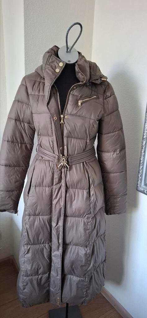 Patrizia Pepe jas winterjas mantel gewatteerde jas 38 groen, Kleding | Dames, Jassen | Winter, Gedragen, Maat 38/40 (M), Groen