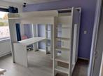 Hoogslaper met bureau en kast, Huis en Inrichting, Slaapkamer | Stapelbedden en Hoogslapers, Ophalen, Gebruikt, Hoogslaper, Eenpersoons