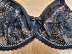 ZGAN Supersexy Beugel BH met kant Hunkemöller zwart mt 80F, Ophalen, Zwart, BH